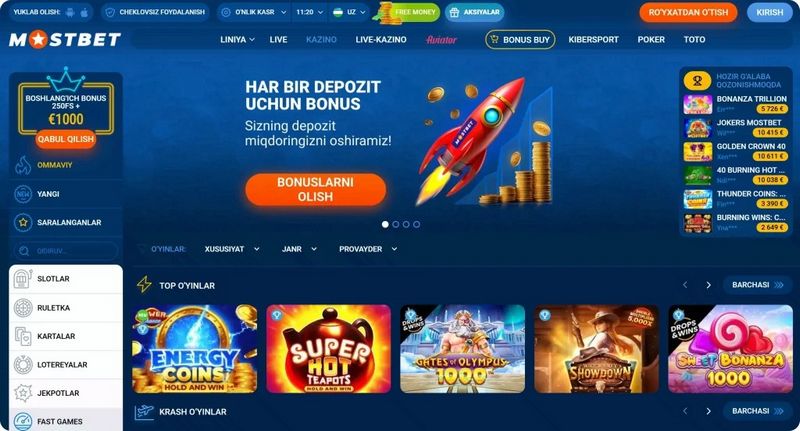 Отзыв о компании Mostbet Gambling Enterprise 2026